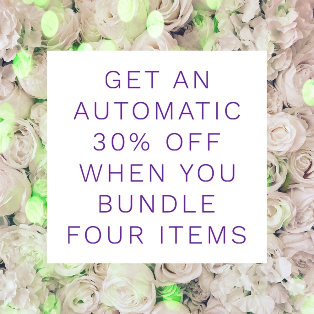 COPY - Bundle 4 items - ANY four - for 30% off